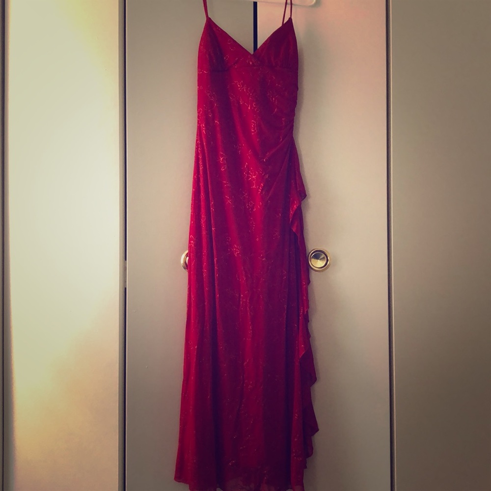 Red dress